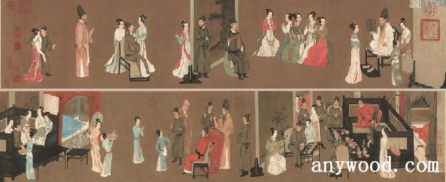韩熙载夜宴图