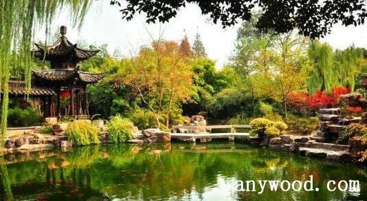 中国古典园林中秋色叶树