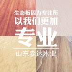 山东森达木业生态板厂家直销