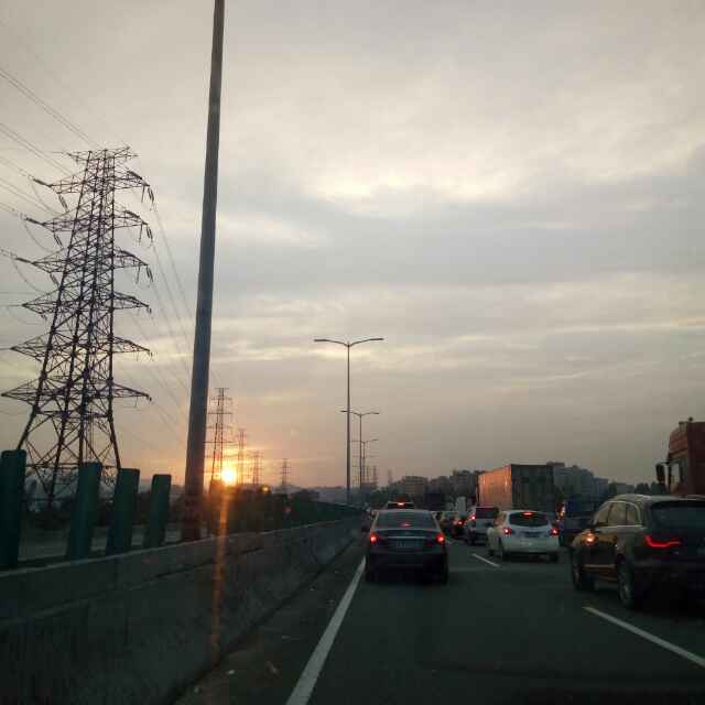 在路上