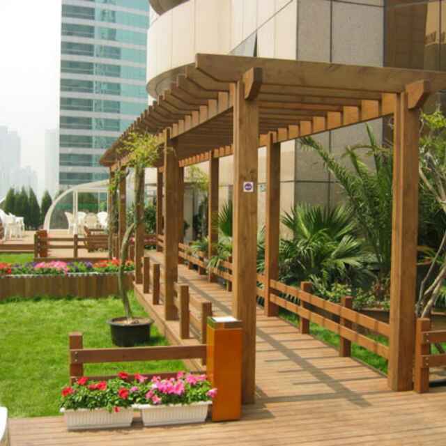 上海园林景观，古建筑材料