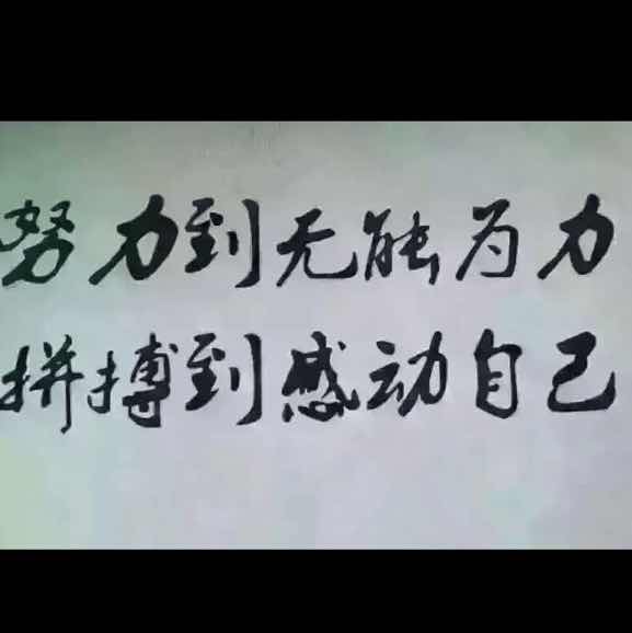 输过败过、但不曾怕过
