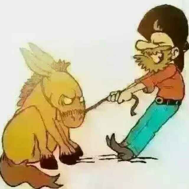 你笨到我了