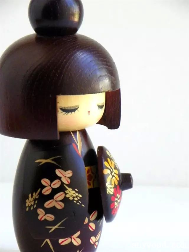 日本传统木偶娃娃:萌意顿生,憨态可掬【批木网】