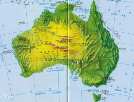 澳大利亚国土面积为77亿hm2,森林总面积约1