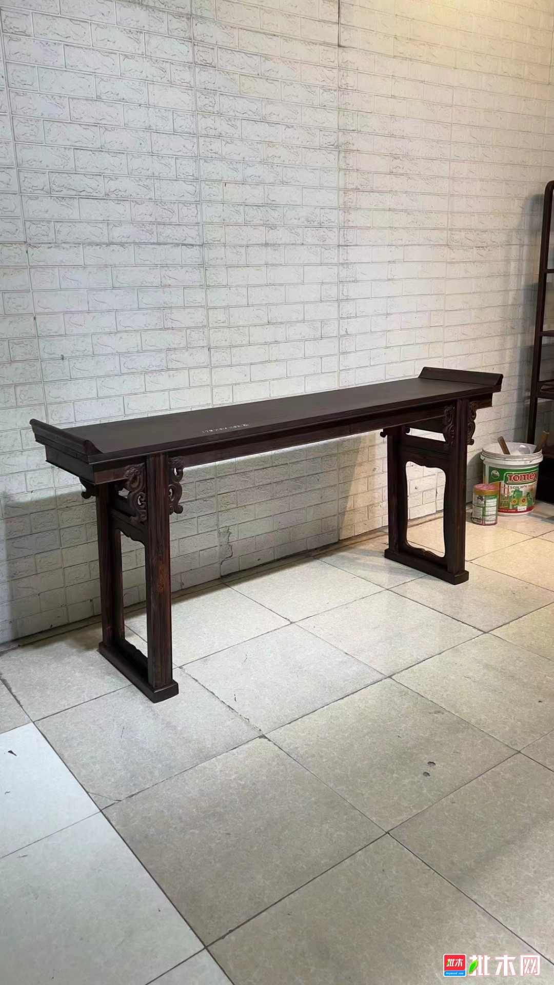 大红酸枝(交趾黄檀)老料条案!